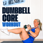 12 minute dumbbell core workout for women over 40