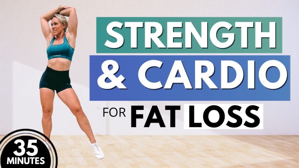 low impact strength and cardio workout for women over 40