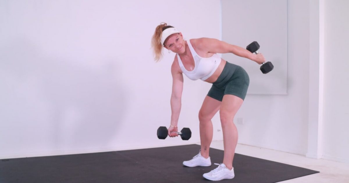 Lose those batwings! 5 weeks, 5 exercises for arms and shoulders