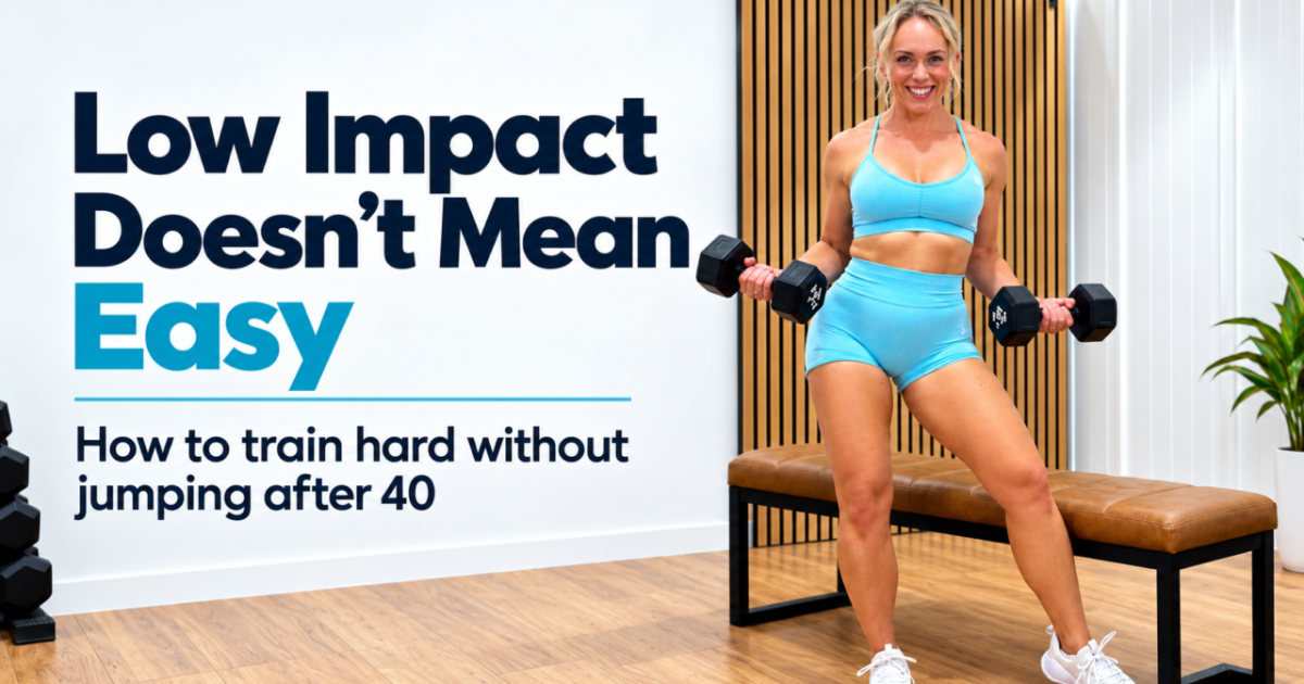 Low impact workout for women over 40
