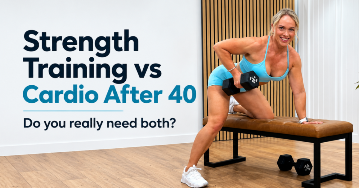 Strength training vs cardio after 40