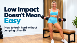 Low impact workout for women over 40