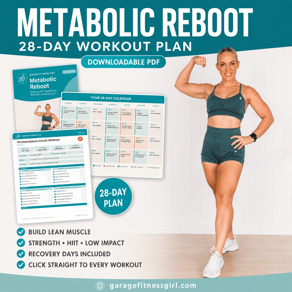 Shop 7 Garage Fitness Girl Metabolic Reboot: 28-Day Plan