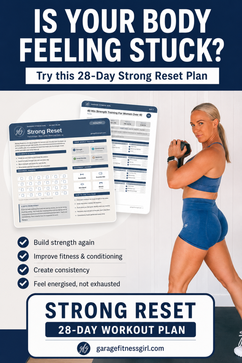 Strength Reset for Women Over 40: The 4-Week Plan